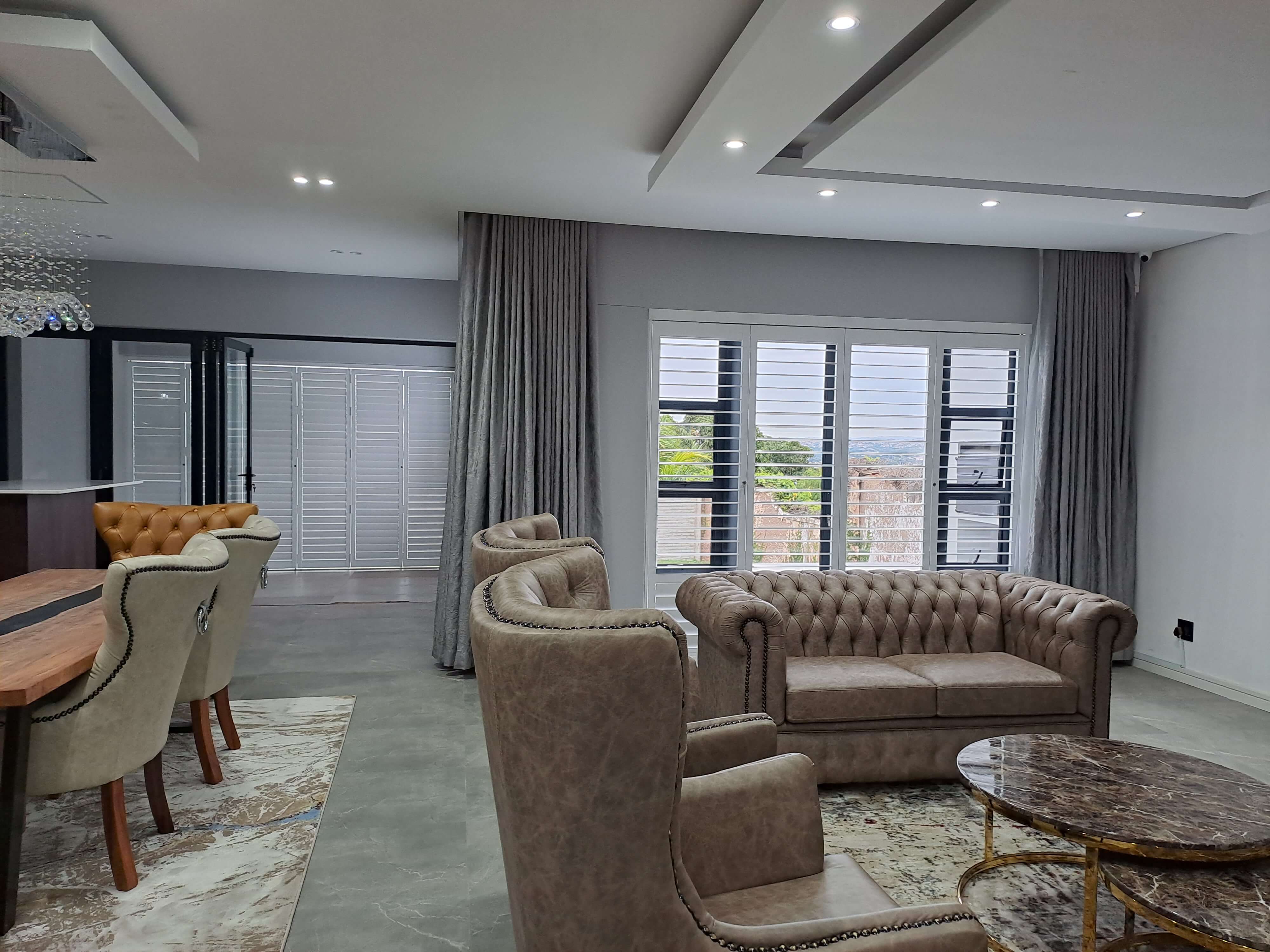 Curtains & Shutters Combination